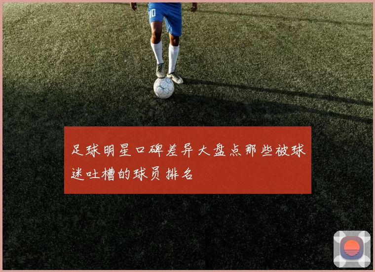 足球明星口碑差异大盘点那些被球迷吐槽的球员排名