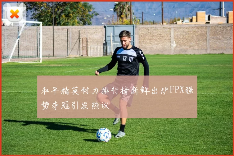 和平精英耐力排行榜新鲜出炉FPX强势夺冠引发热议