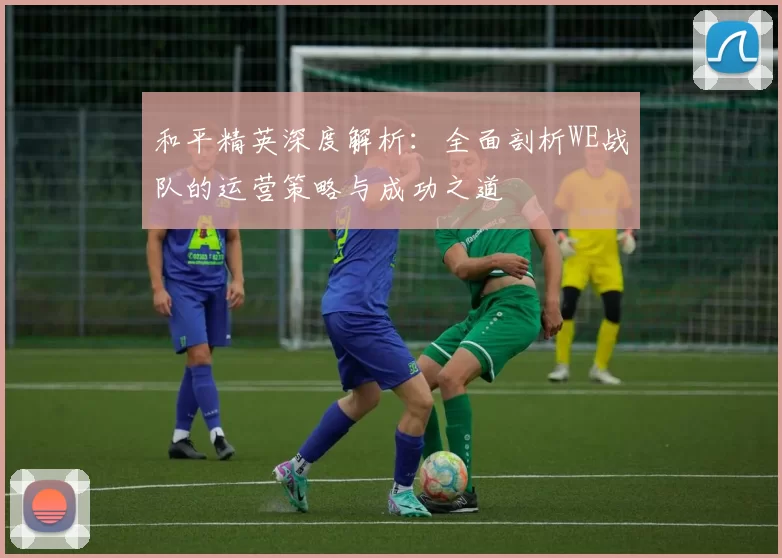 和平精英深度解析：全面剖析WE战队的运营策略与成功之道