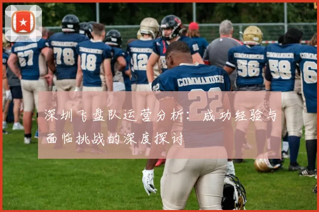 深圳飞盘队运营分析：成功经验与面临挑战的深度探讨
