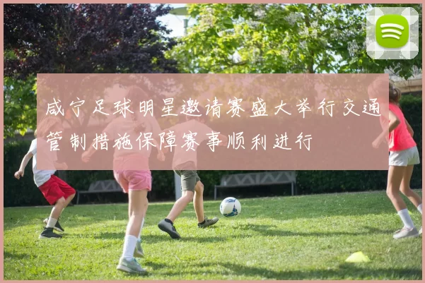 咸宁足球明星邀请赛盛大举行交通管制措施保障赛事顺利进行